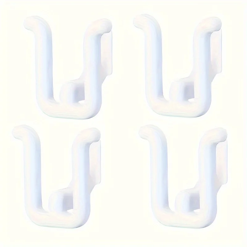 4pcs Colorful Self-Adhesive Slipper Rack-Waterproof,Wall-Mounted Shoe Hook for Bathroom and Bedroom Decoration,Easy Installation