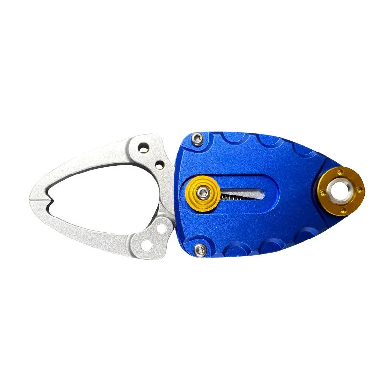 Attrezzatura da Pesca Mini Pinza da Pesca Multifunzionale in Alluminio per Acqua Salata con Cordino per Acqua Dolce e Acqua di Mare Dura Attrezzatura da Pesca Mini Pinza da Pesca Multifunzionale in Alluminio per Acqua Salata con Cordino per Acqua Dolce e Acqua di Mare Dura