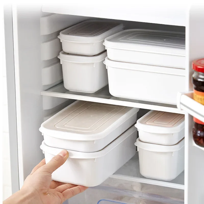 Refrigerator Food Storage Containers Special Sealed Box Kitchen Freezer Seal Bin Vegetable Fruit Meat Fresh Box Food Organizer