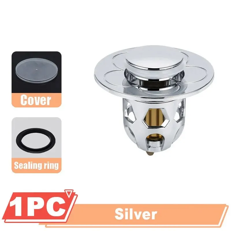 Drain Filter Water Filters Basin Drain Filter Washbasin Leakage Plug Washbasin Seiko Spring Core Launching Device Basin Sink Water Purifier