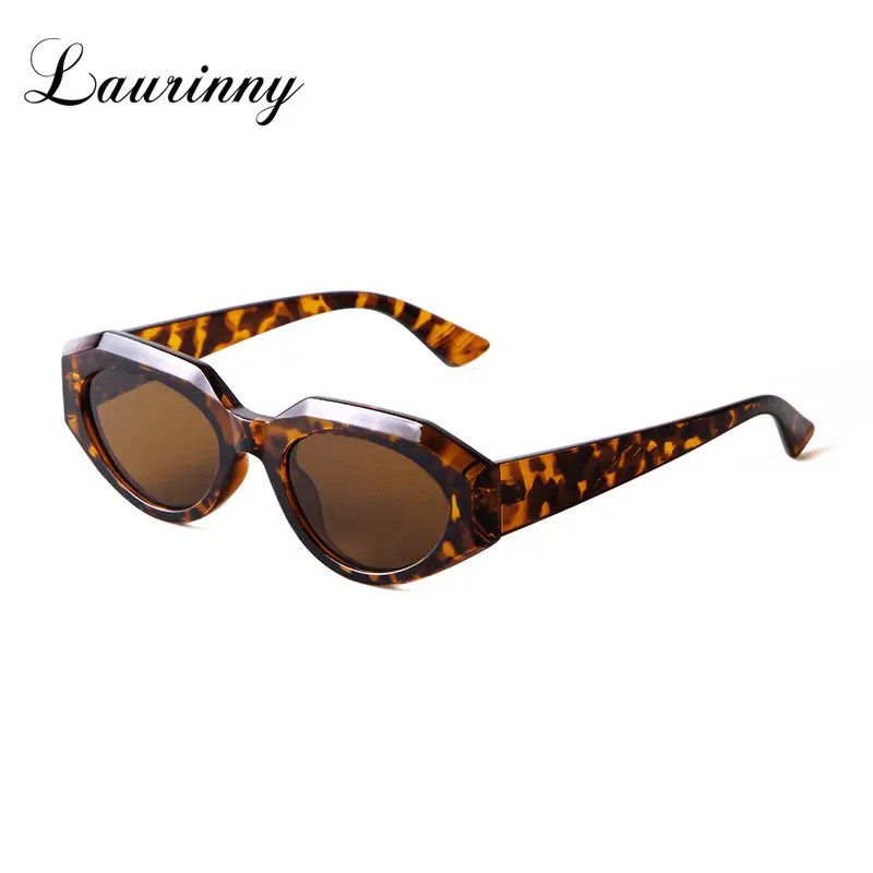 

LAURINNY Vintage Small Square Frame Oval Sunglasses Women Luxury Designer Sun Glasses for Women Shades Female Eyewear UV400