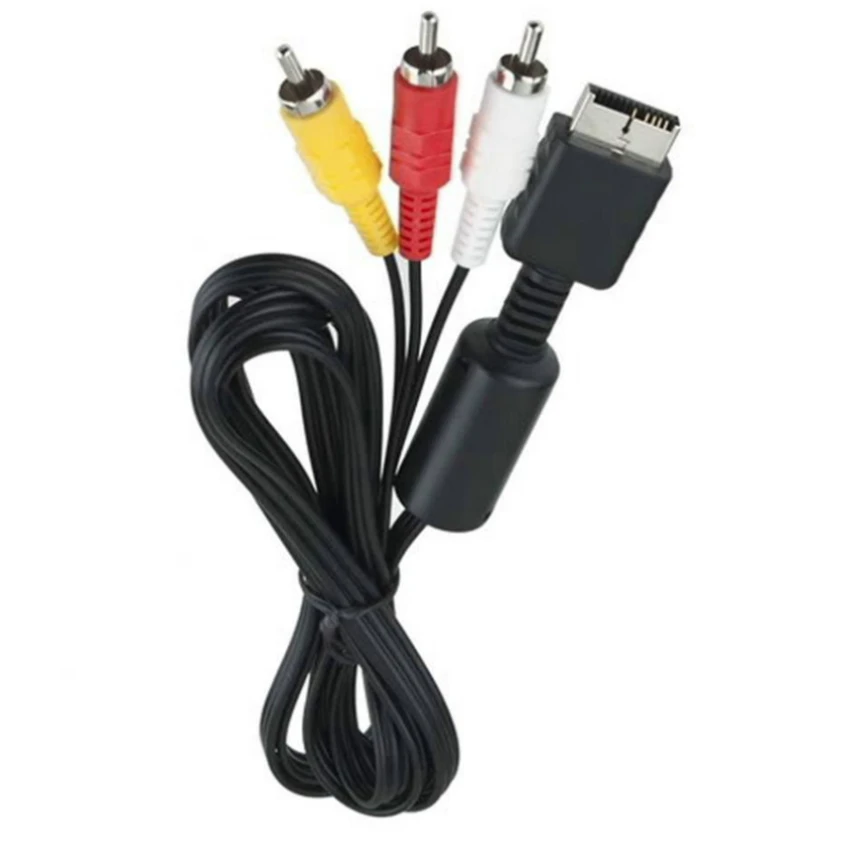 

Кабель для преобразования Ps2/ps3 Av, 500 м, прочный медный материал, аксессуары для игр, компьютерные аксессуары, 1,8 шт.
