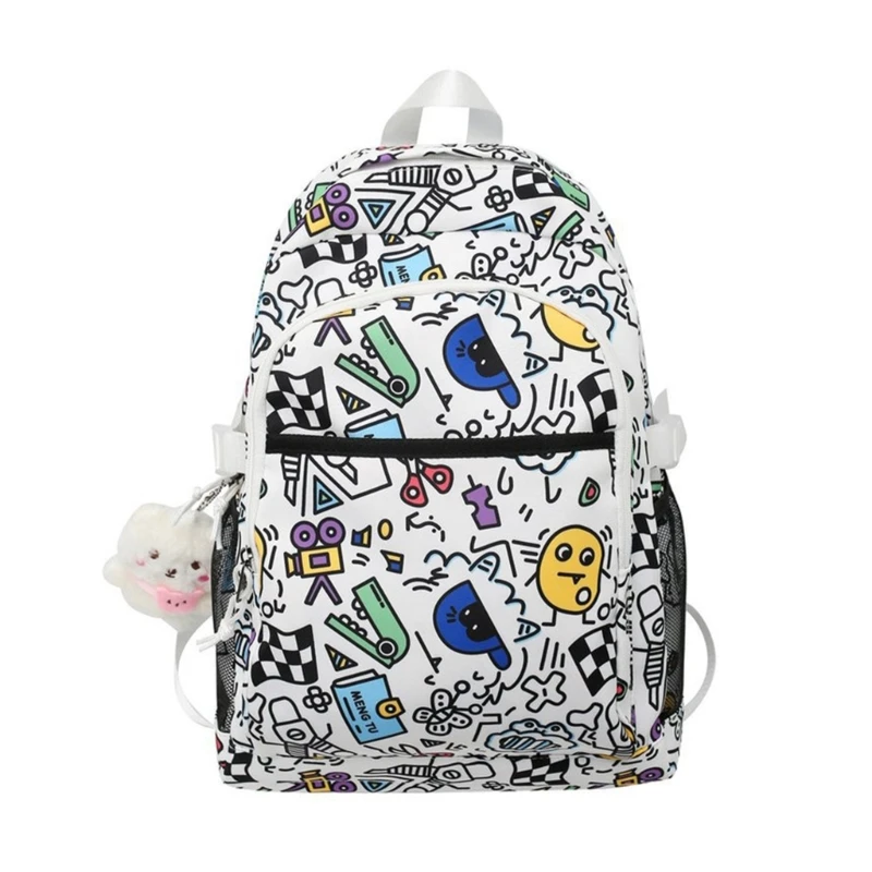 Girls Backpack Fashion School Bookbag Women Large Capacity Backpack Ins