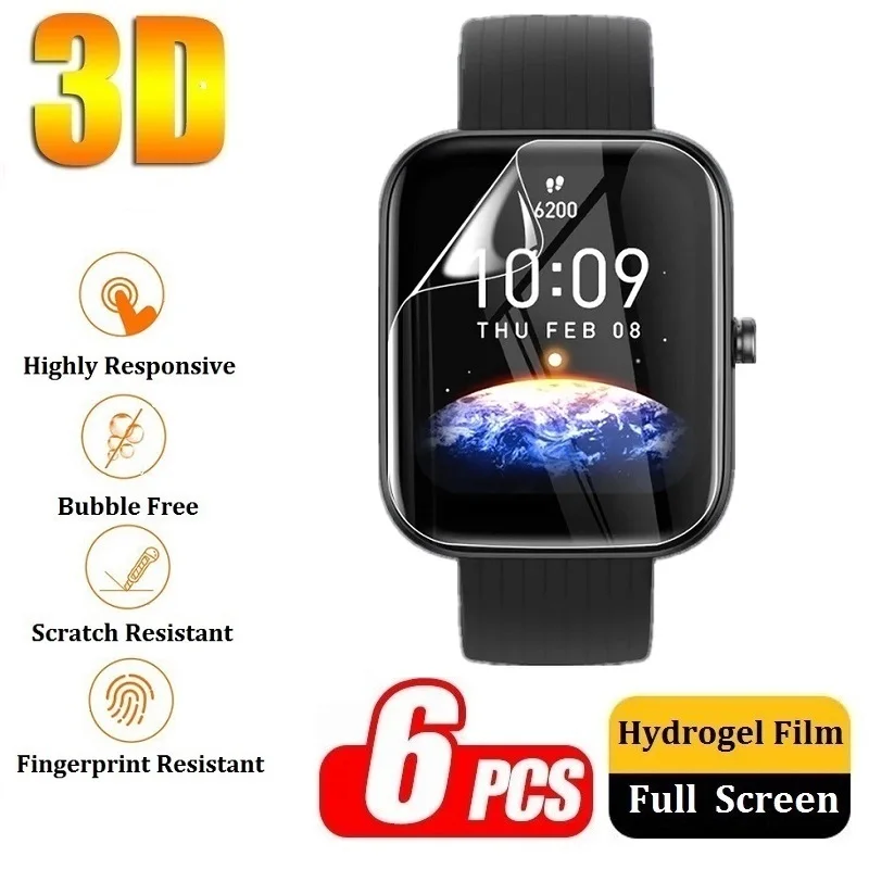 Pellicola Protettiva Per Amazfit Bip 5 Pellicola Salvaschermo Per Amazfit Bip 5 3 Pro Pellicola Protettiva In Vetro Non Temperato