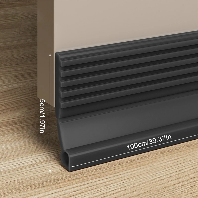 Description Picture 3 of itemWindproof Dust Door Bottom Sealing Strip Stopper Guard Rain Weatherstrip Noise Reduction Insulator Sealer Home Hardware