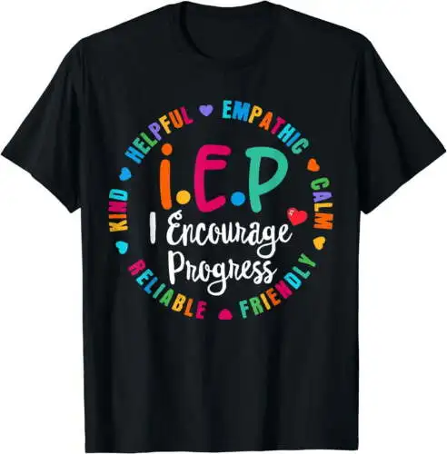 

Футболка с забавным учителем IEP I.E.P