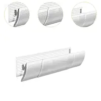 Déflecteur de climatiseur, déflecteur de climatisation, déflecteur de vent, aile de sortie rétractable pour hôtel, chambre à coucher, pépinière, maison, bureau 5