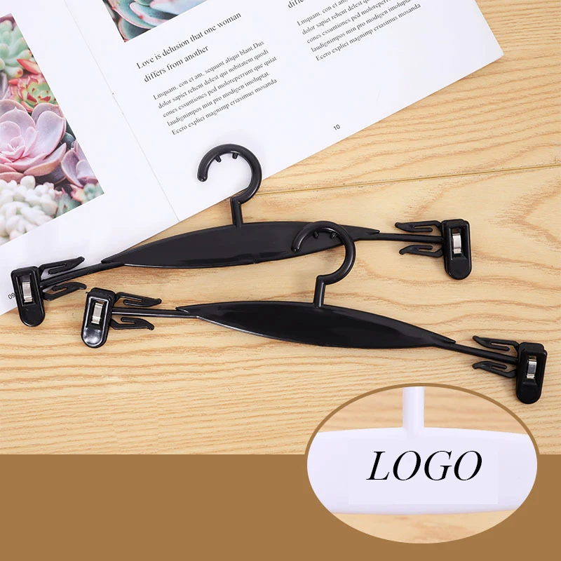 20Pcs/Lot Plastic Underwear Hanger Plastic Sexy Lingerie Tank Top Hanger Bra Sleepwear Display Plastic Hangers 2
