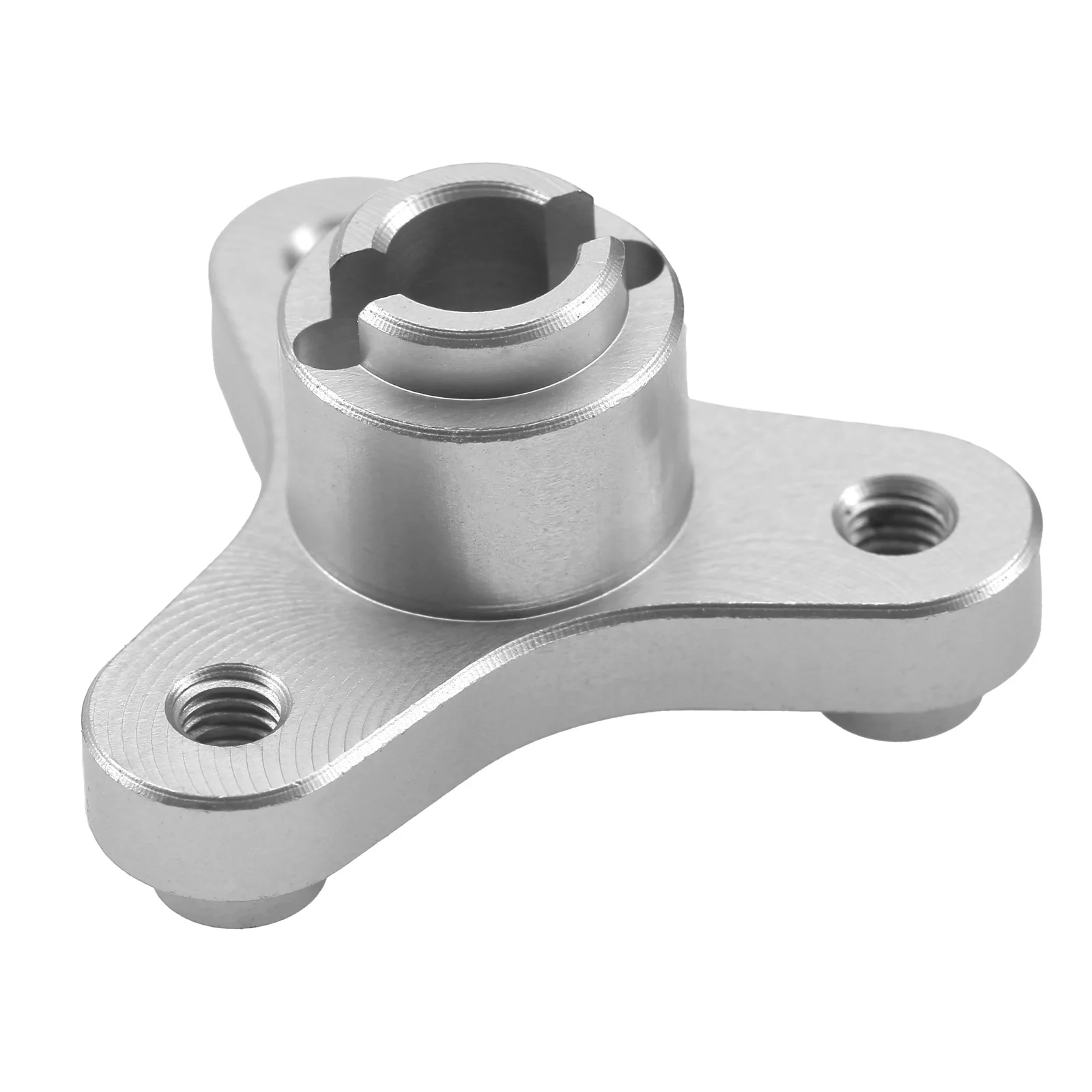 Jeu de 4 pneus RC en aluminium - Bleu ciel, noir, argent, rouge