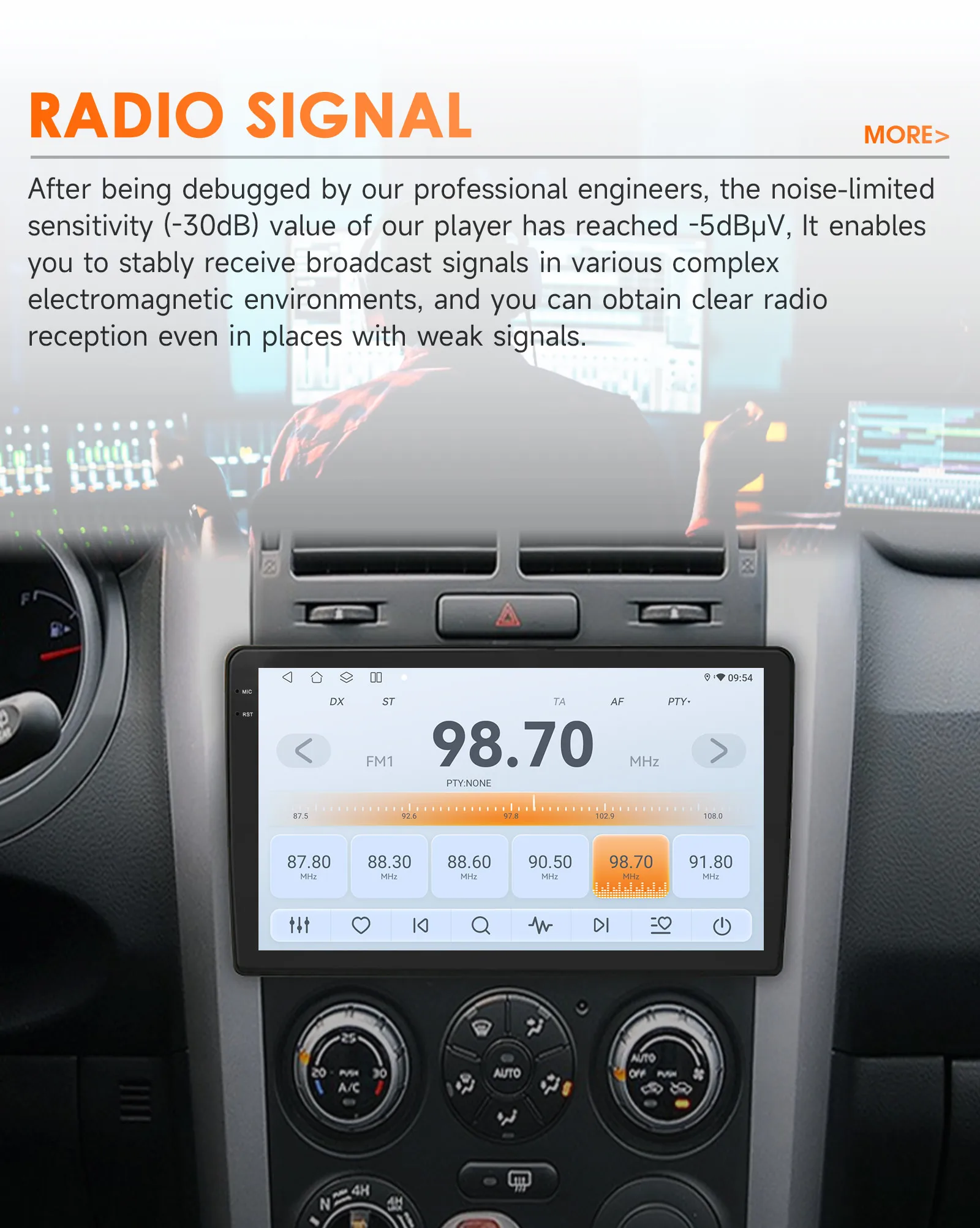 Hizpo 8Core 360Kamera Android 14 Autoradio für Suzuki Grand Vitara 3 2005-2015 CarPlay GPS DSP 4G BT von Qualcomm Snapdragon 6115 – Detail 19