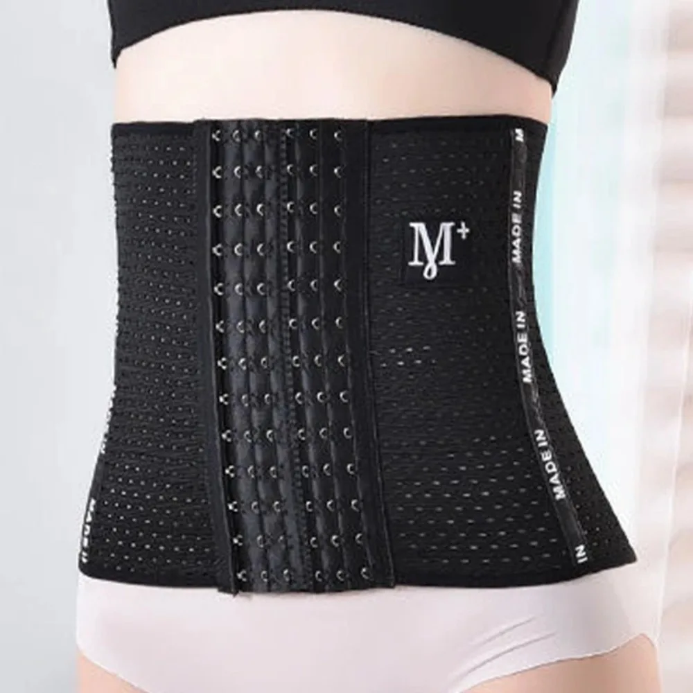 피부 친화적인 조절 가능한 여성 바디 쉐이퍼 통기성 좋은 하이핏 코르셋 산후 복부 벨트 랩