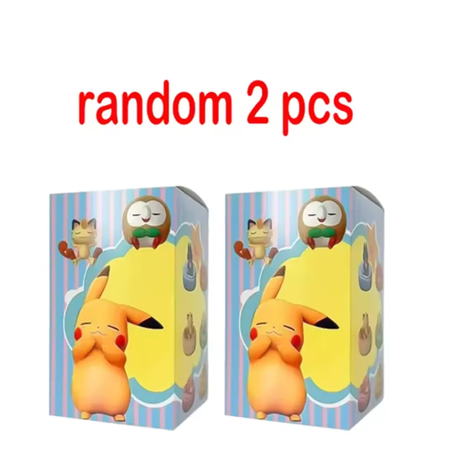 Eevee Family Sleeping Series Anime Figurines - Blind Box Collectible Gifts