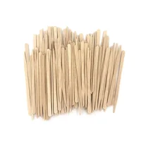 New Hot 100pcs/pack Disposable Wooden Waxing Stick Wax Bean Wiping Wax Tool Disposable Hair Removal Beauty Body Beauty Tool 2
