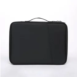 Waterproof Shockproof Tablet Sleeve - Lightweight Protective Carry Case (Black)