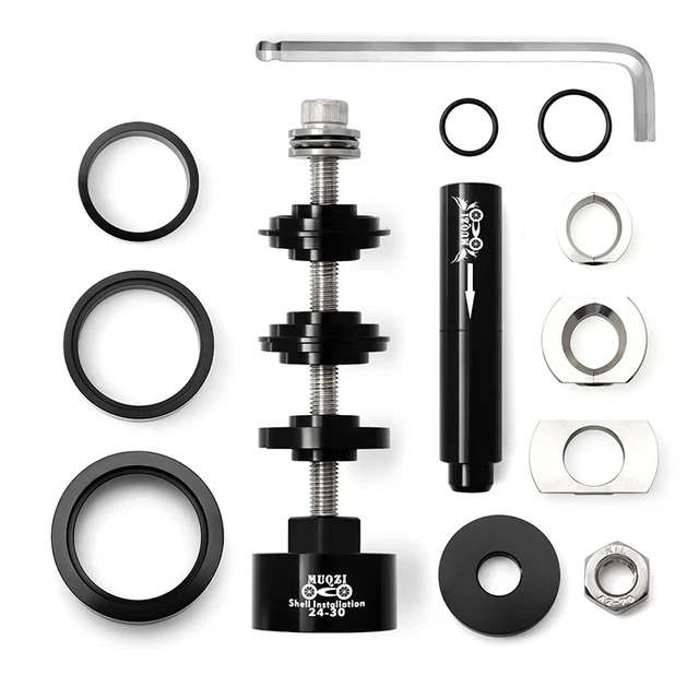 MUQZI Bicycle Bottom Bracket Install And Removal Tool Axle Disassembly For BB86/30/92/PF30 Mountain Bike Road Fixed Gear 6