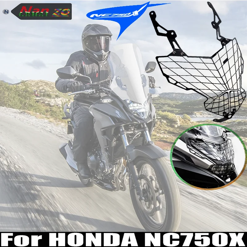 NC750XMotorcycleAccessoriesFrontHeadlightGrilleGuardCover