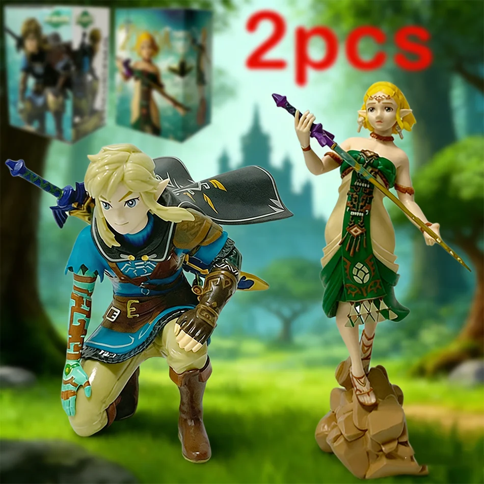 12CM The Legend of Zelda: Link's Awakening Kingdom Of Tears Skyward Sword Link Prinzessin Zelda Modell Anime Cartoon Modell Spielzeug Geschenk