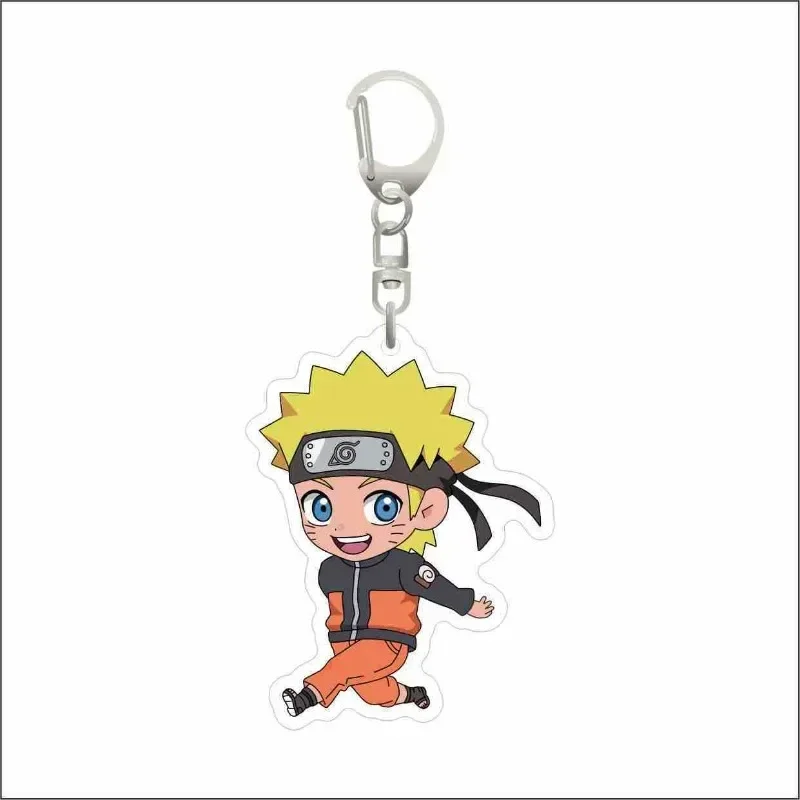 Naruto Keychain – Anime Key Chain Holder Pendant – Cosplay Accessory – USA Seller
