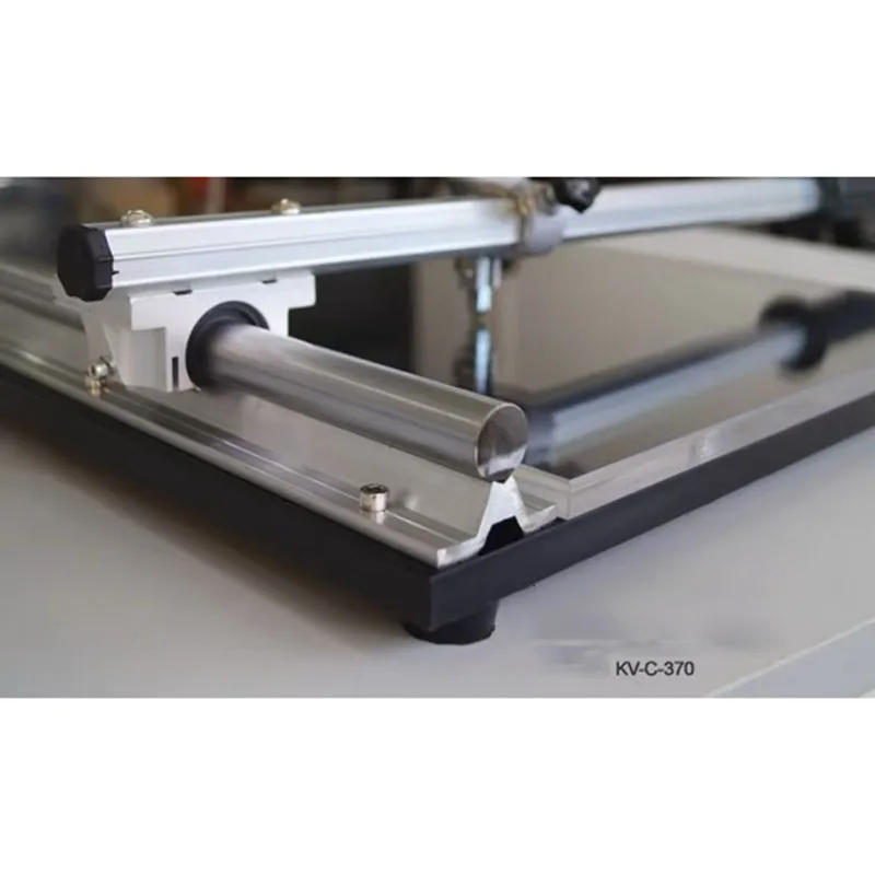 KV-C-370Plus Laboratory Use Glass Cutter Manual Glass Based Silica Gel Board Cutting Machine 28x33CM 6