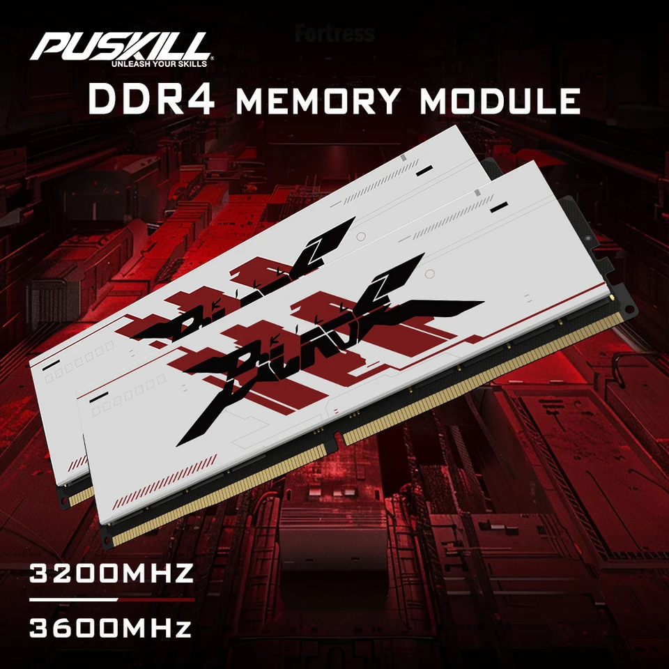 Puskill ddr4 ddr3メモリラム32gb 16gb 8gb 1.2v 3200mhz 2666mhz