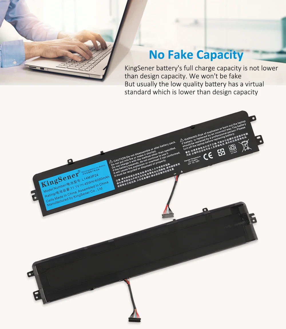 Kingsener-bateria de Laptop Embutida para Lenovo Ideapad Xiaoxin 700 R720 de Alta Qualidade - Imagem 6