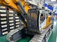 NEW LESU LR960 1/14 RC Full Hydraulic Excavator Heavy Digger Metal Tracked Construction Vehicle Light System Painted Assembled 2