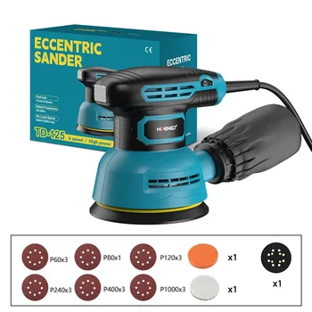 ضبط سرعة الصنفرة الكهربائية لصنفرة المعادن والجدران والخشب وتلميع السيارات 1