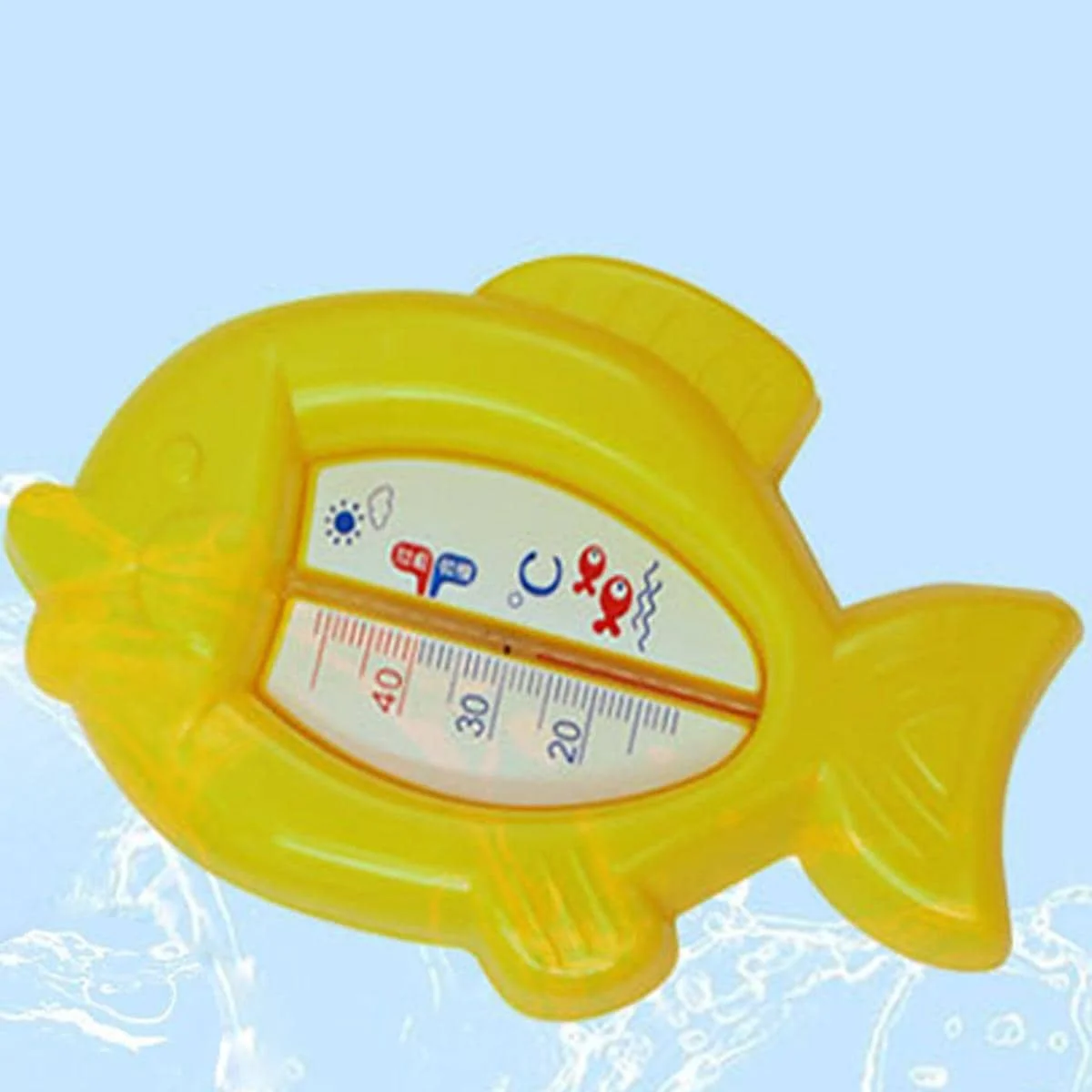 Baby water temperature meter display newborn baby bath water temperature meter card household thermometer 5