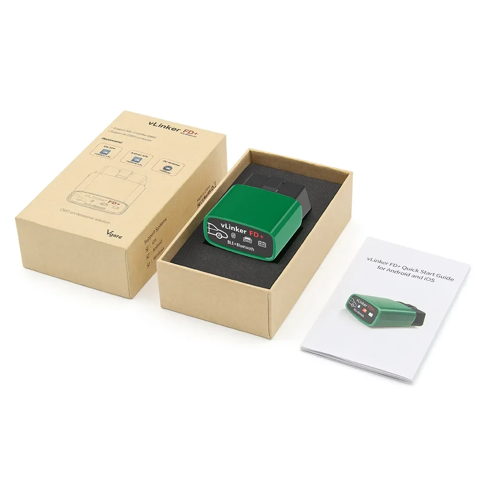 

Vgate VLinker FD+ELM327 Bluetooth 4.0 Android Apple System Tester