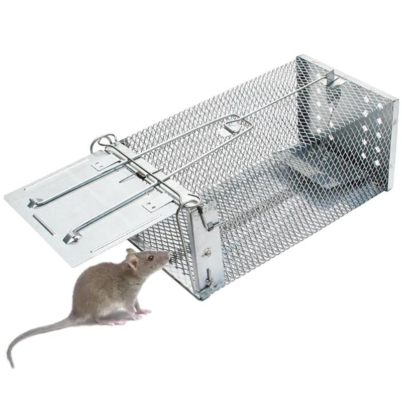 Mousetrap 1PC Household Continuous Automatic Rat Snake Trap Cage
