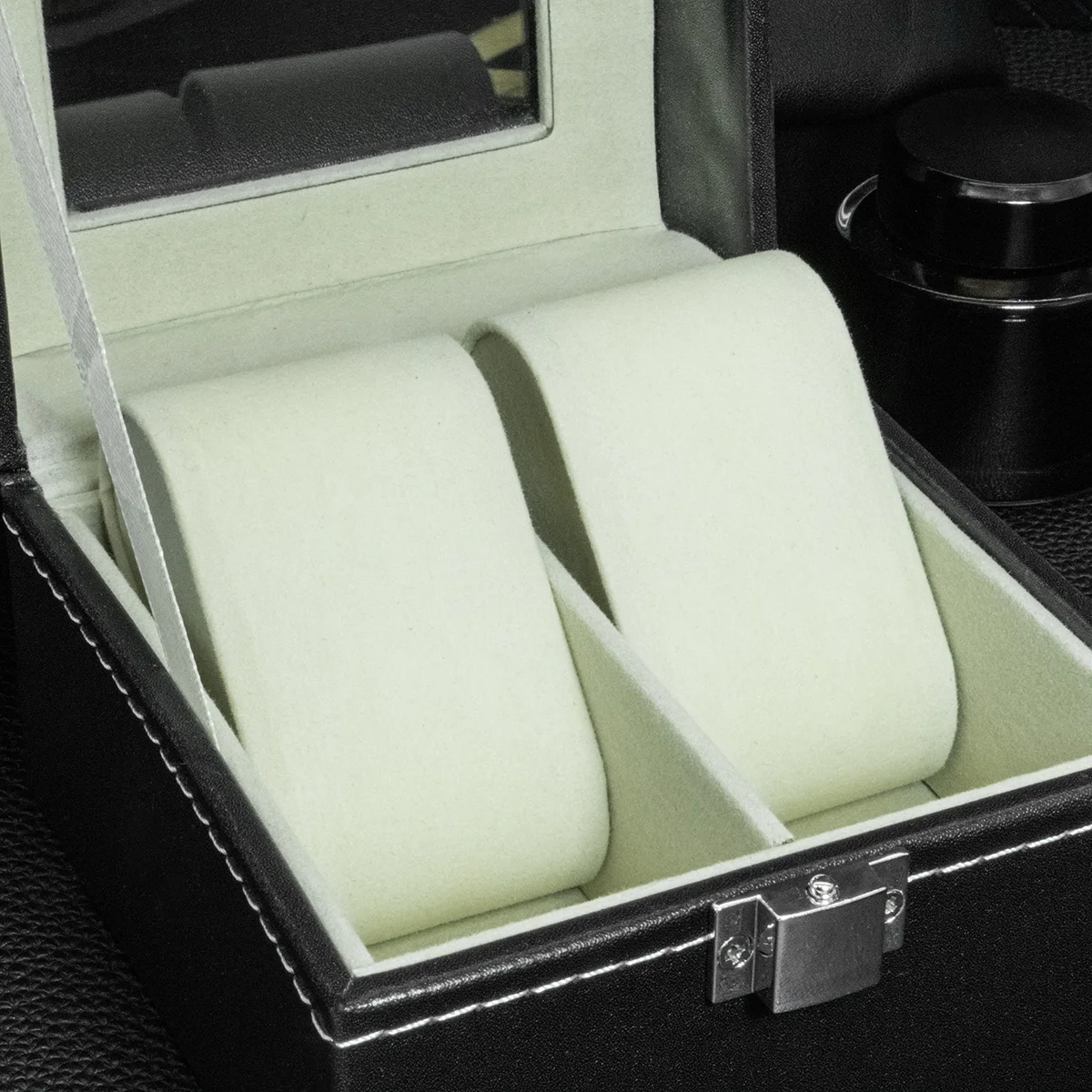 2/3/6 Slots Watch Storage Box PU Leather Display Case Collection Organizer Watch Box for Men women Display Case With Glass