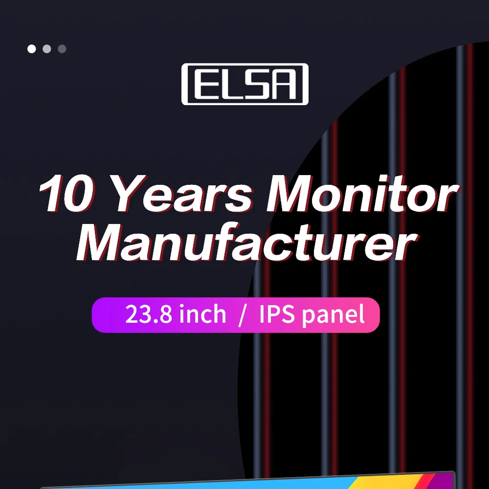 ELSA 22 / 24 / 27 Inch IPS FHD Gaming Monitor
