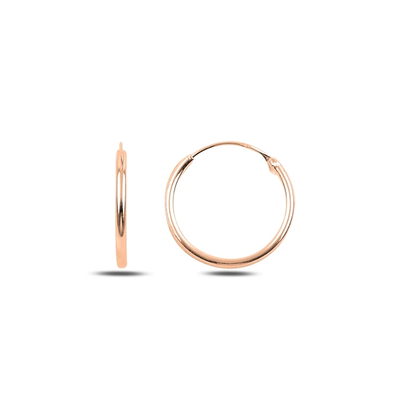 

Silver 925 Sterling 16mm Simple Ring Earrings