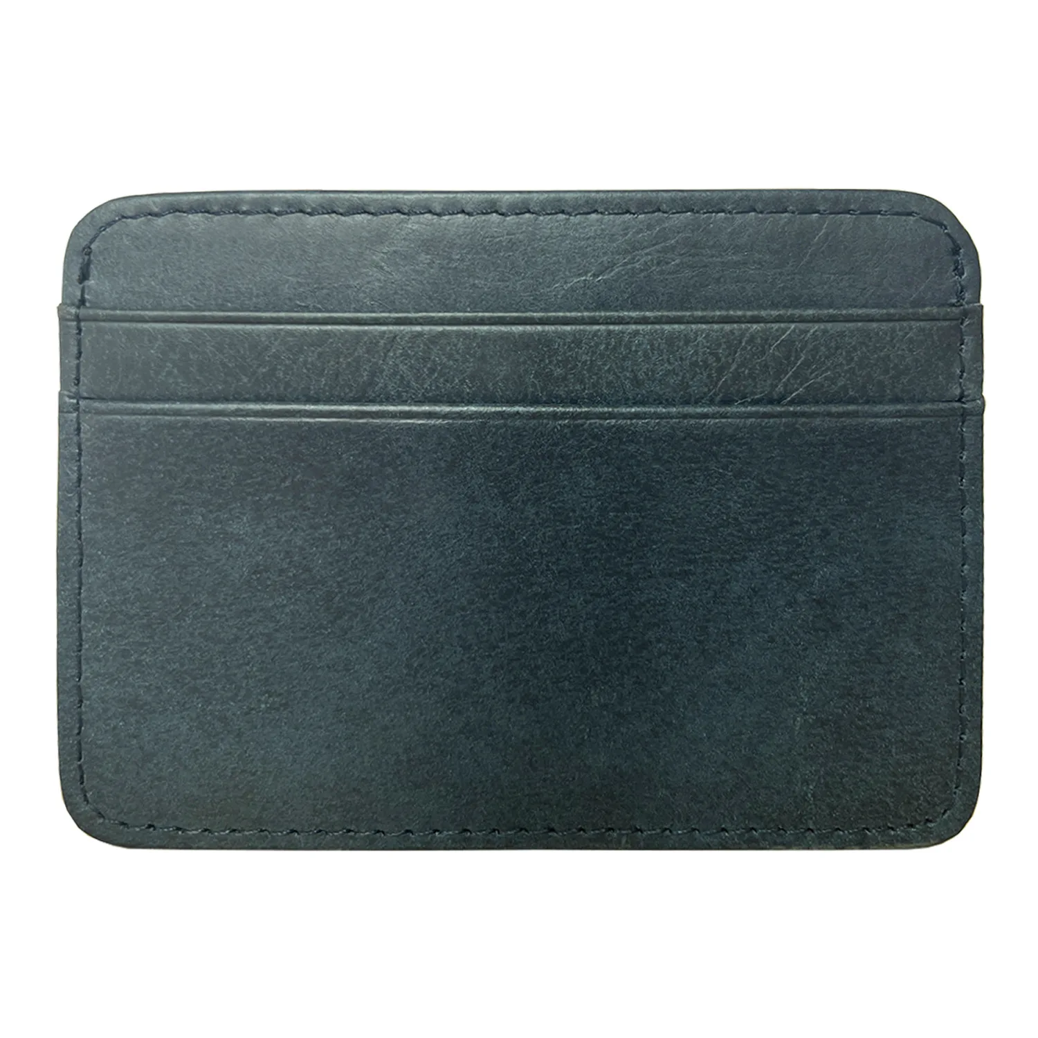 Elegant Genuine Leather Mini Wallet - Slim Credit Card Holder with ID and Coin Pocket, 4 Slots
