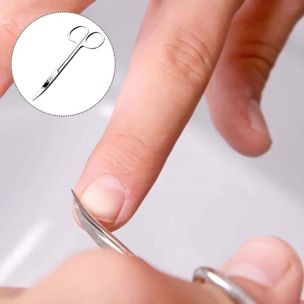Manicure Scissors Professional Manicure Scissors Steel Precision Beauty Grooming For Nail Facial Hair Eyebrow Eyelash Nose Hair Scissor