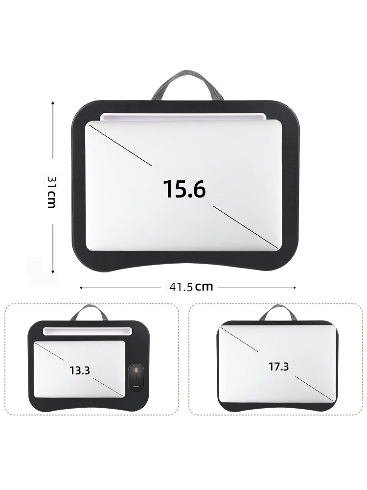 MUMUCC Multifunctional Portable Car Laptop Table Large Particles Pillow Desk in Bed Small Computer Desk Gaming Mouse Pad