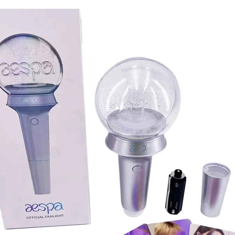 Kpop BP Lightstick Korean Light Stick and Keychain Concert Lamp Hiphop Party Flash Fluorescent Toys Fan Collection led glow sticks led sensory toys led fidget spinner bracelets