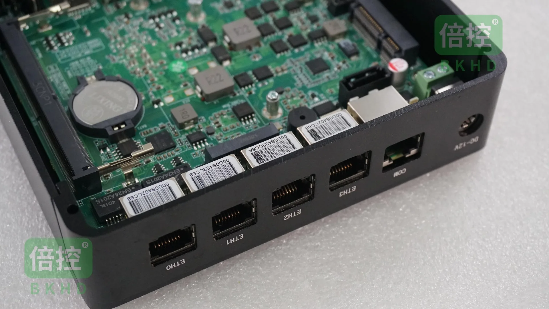 Fanless Mini Network PC With Intel N100 4x2.5GbE 8GB RAM 128GB SSD Expandable LTE 5G Module for Gateway Firewall G30W-1264NP4L5G