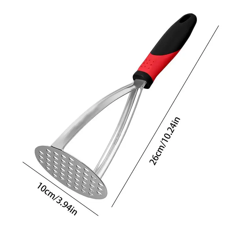 Potato Masher For Kitchen And Kitchen Tool Food Smasher For Bean Sweet  Potato Fruits Avocado Potato Press Stainless Steel