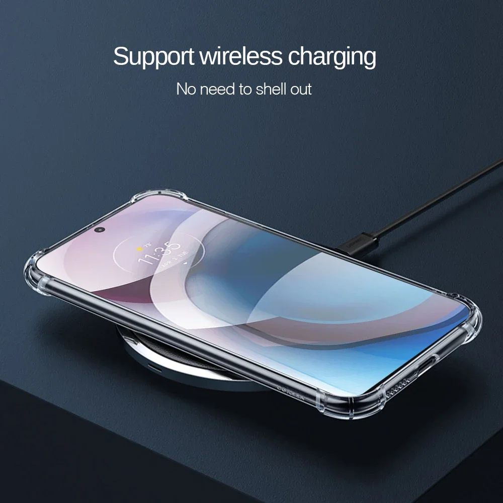 Silicone Soft Back Cover with Shockproof Protection - Slim Design Coque Capa