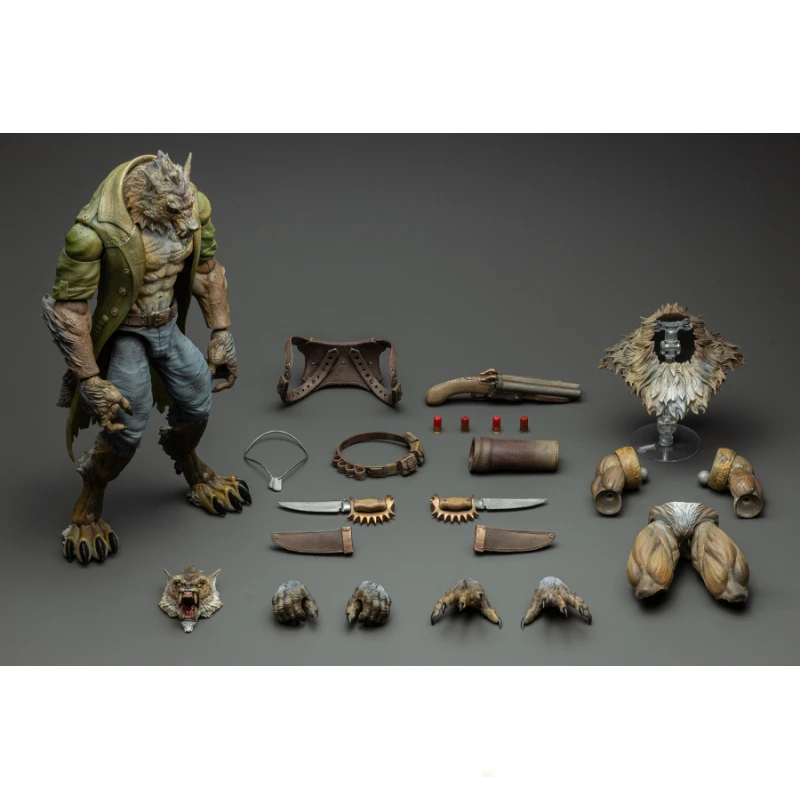 

In Stock FuRay Planet Jiang Meng Werewolf Vereran William MU-FP002 1/12 Anime Action Figures Toys Models Collection
