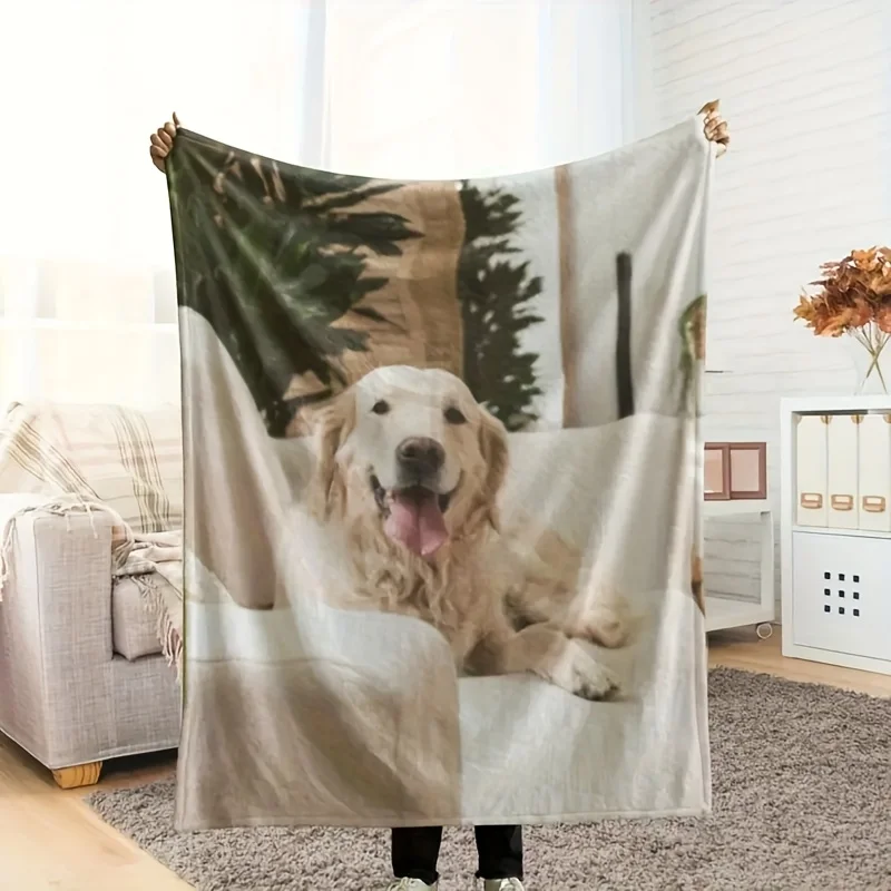 Manta Personalizada con Foto, Manta de Franela Vintage, Regalo Personalizado para Parejas y Recuerdos Familiares, Recuerdo Único
