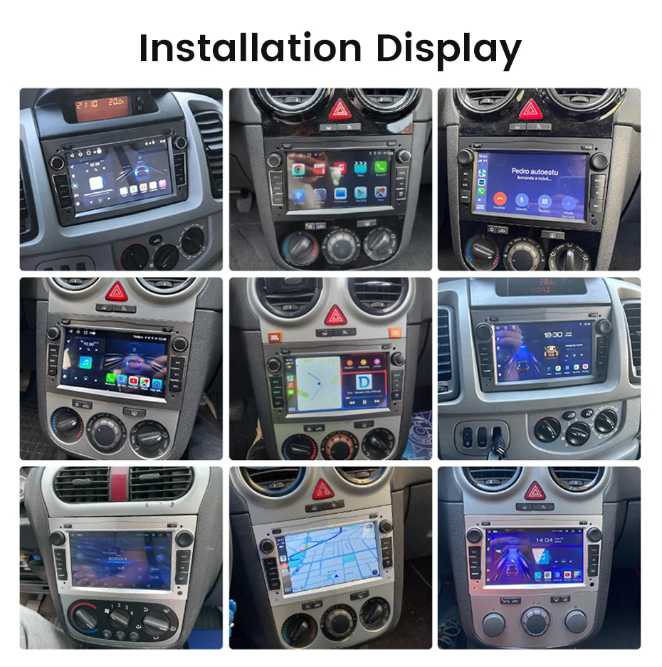 Radio para Auto Junsun de 7 Pulgadas con Android para Opel Astra H G J Zafira B Corsa C D Antara Vectra Vivaro, CarPlay, Pantalla IPS, Reproductor Multimedia Estéreo, Sistema Inteligente para Auto, 2 Din, Autoradio, Unidad Principal, Navegación GPS, BT, 4G, WIFI, FM, AM, DSP, RDS, SWC, DAB+ 2