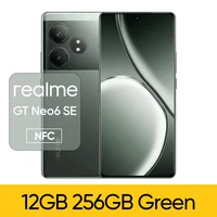 thumbnail image 1 of Teléfono inteligente realme GT Neo 6 SE 5G original desbloqueado con Snapdragon 7+, 50 MP OIS, pantalla Super de 6,78", 120 Hz, 6000 nits, 5500 mAh, 100 W, NFC, 1 of 5