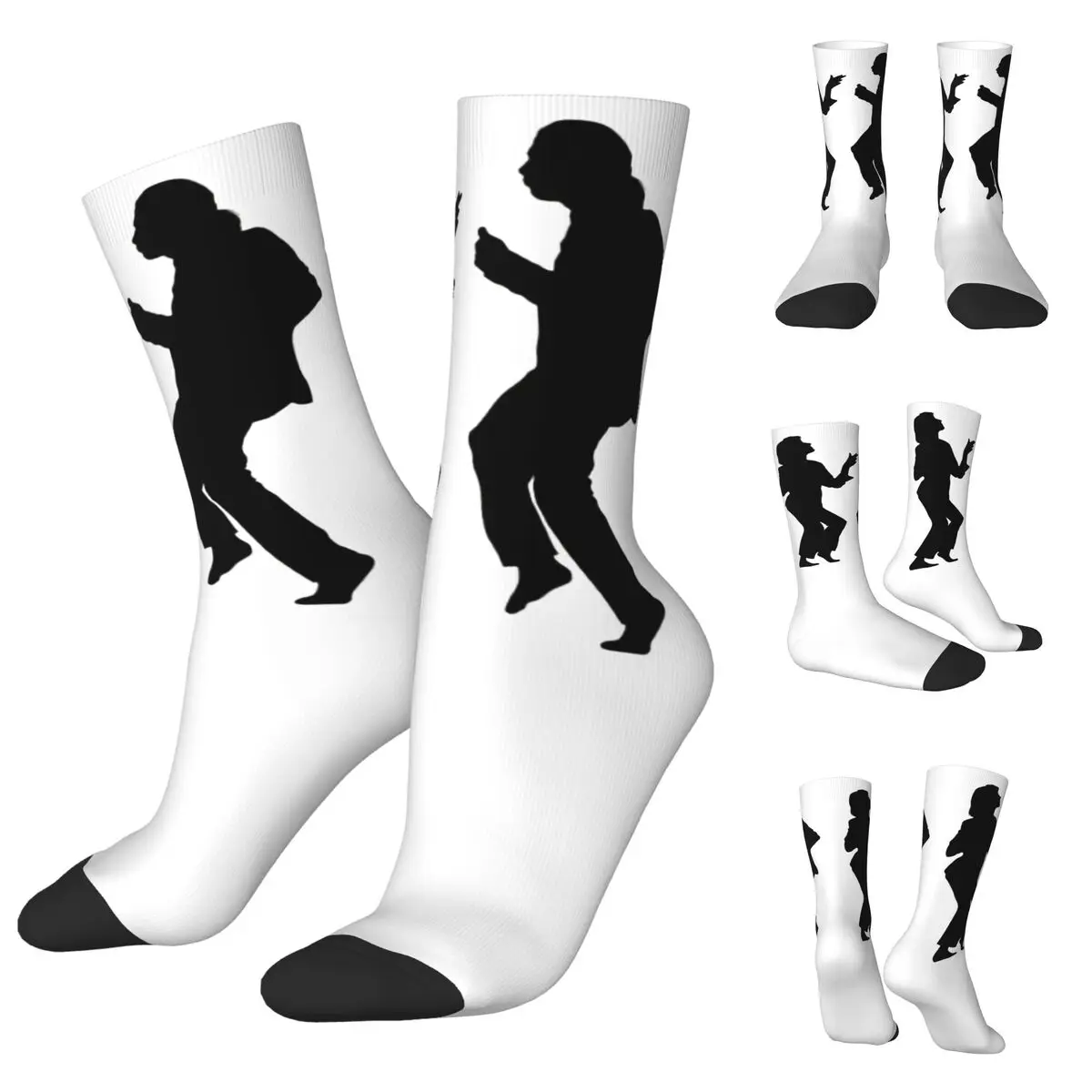 Crazy Design Pulp Fiction Basketball Men and Women printing Socks,Leisure Applicable throughout the year Dressing Gift