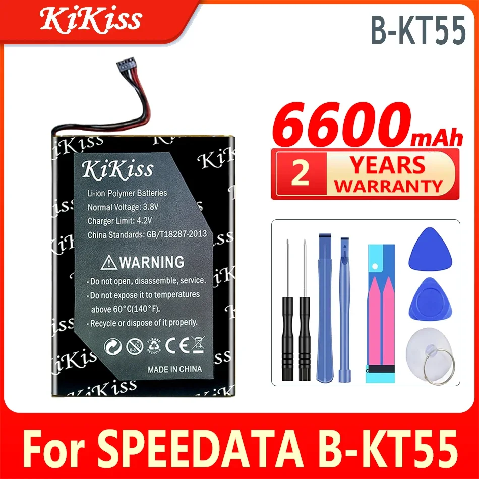 

6600mAh KiKiss Powerful Battery BKT55 For SPEEDATA B-KT55 Mobile Phone Bateria