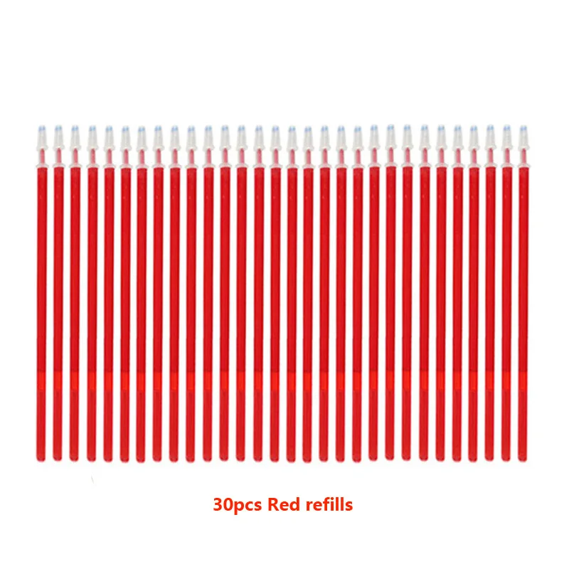 30Pcs red refills