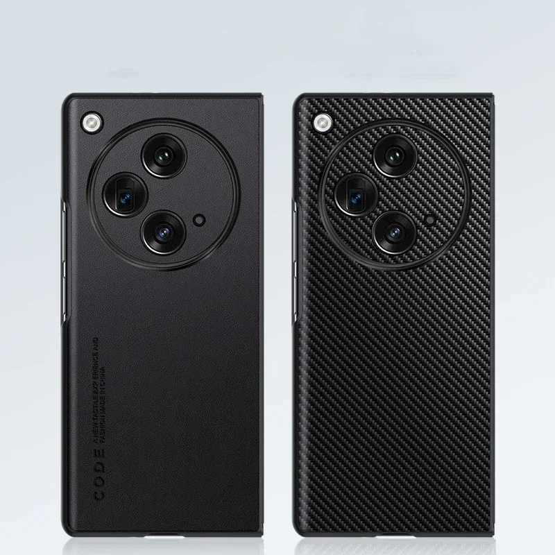 جلد قابل للطي الهاتف الغطاء الخلفي ، الوفير للصدمات ، حالة فاخرة ل أوبو تجد N3 ، Oneplus فتح OPPON3