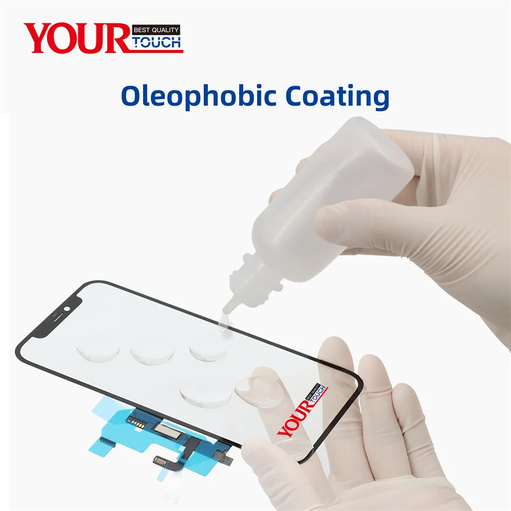 Musttby 5pcs OEM Front Outer Touch Screen Digitizer Glass With OCA Goose Hollow Replacement For iPhone X Xs 11 12 pro max Sensor