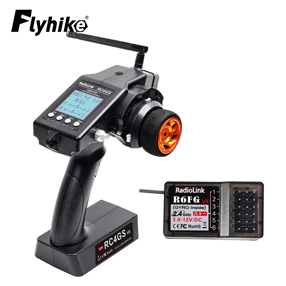 RadiolinkRC4GSV3RemoteControl5ChannelsRCRadioTransmitterand